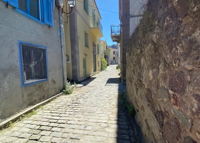 Στούντιο Σε Ανακαινισμένο Αρχοντικό Του 19Ου Αιώνα, Κέντρο Μύρινας