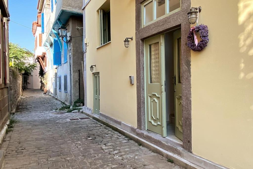 Apartment ιστορικό αρχοντικό στούντιο: κέντρο μύρινας Myrina