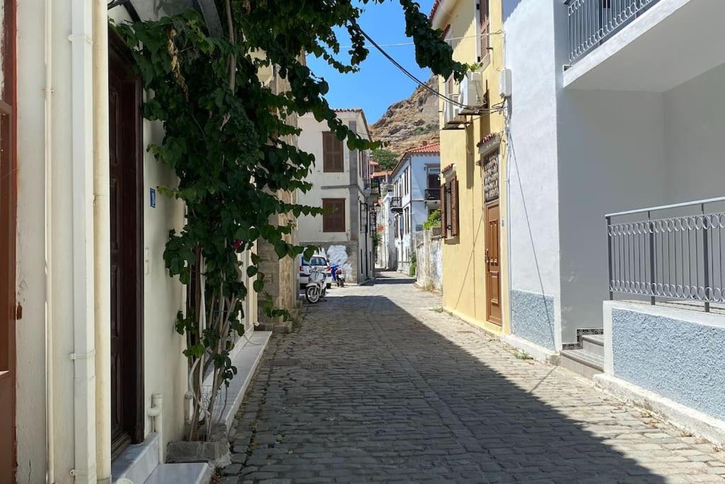 Apartment ιστορικό αρχοντικό στούντιο: κέντρο μύρινας *